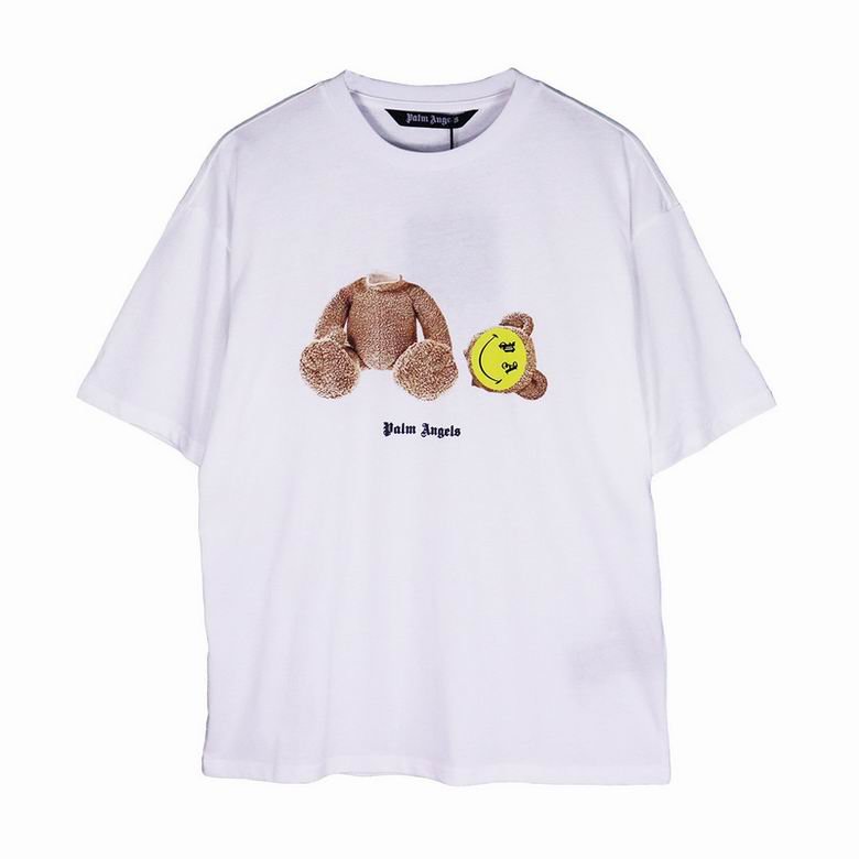 Camiseta Palm Angels Teddy Bear Emoji Blanca - NewNow