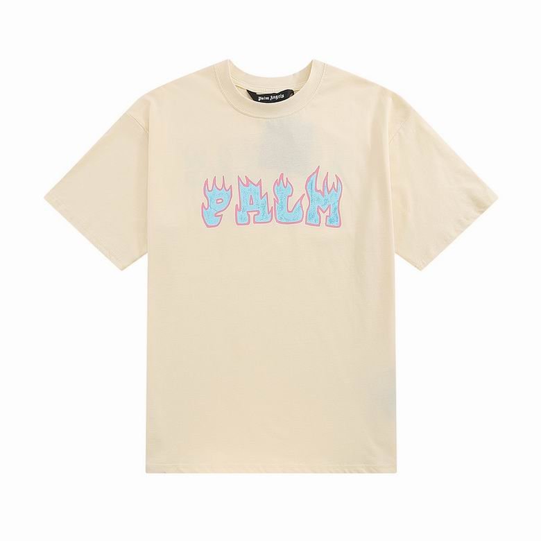 Camiseta Palm Angels Crema - NewNow