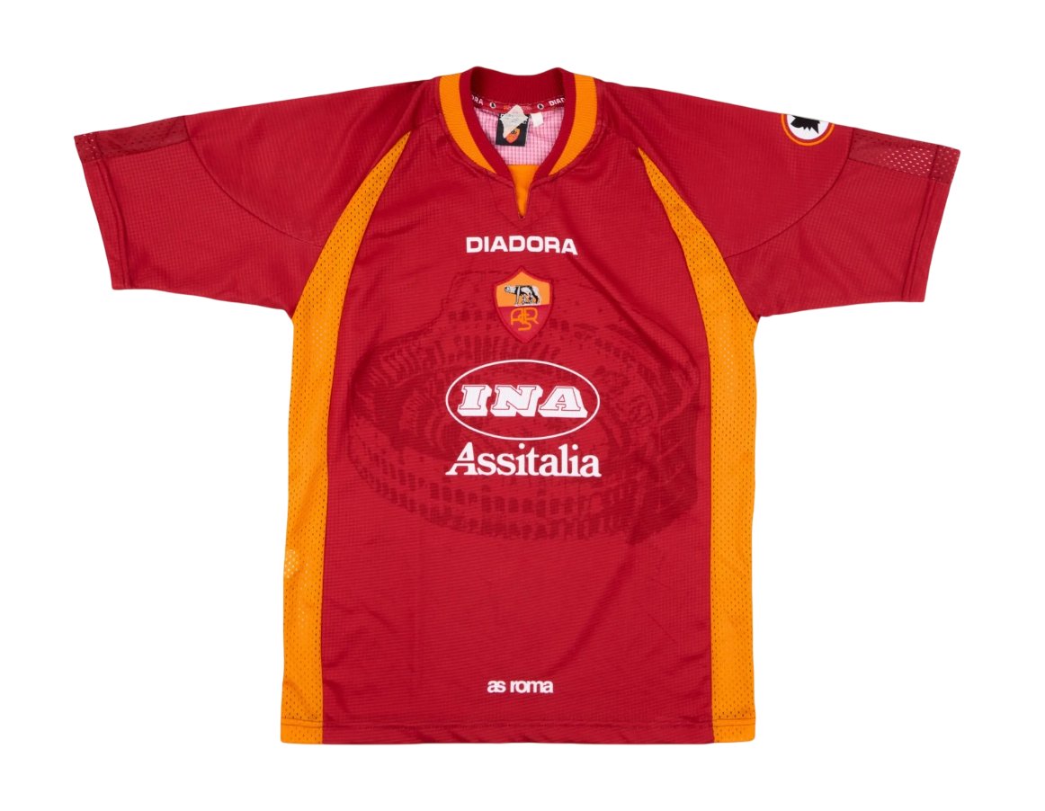 Camiseta retro AS Roma 97/98 1ª equipación - NewNow