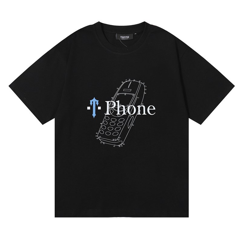 Camiseta Trapstar Negra Phone - NewNow
