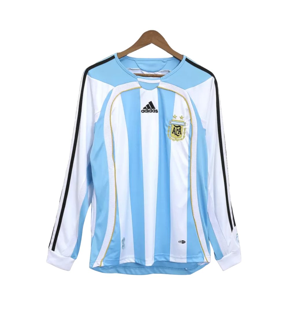 Camiseta Retro Argentina 2006 1ª equipación manga larga - NewNow