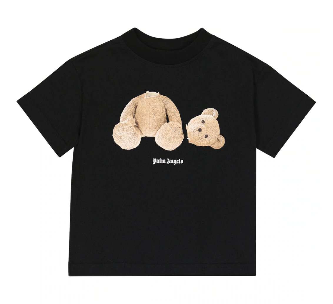 Camiseta Palm Angels Negra TEDDY BEAR - NewNow