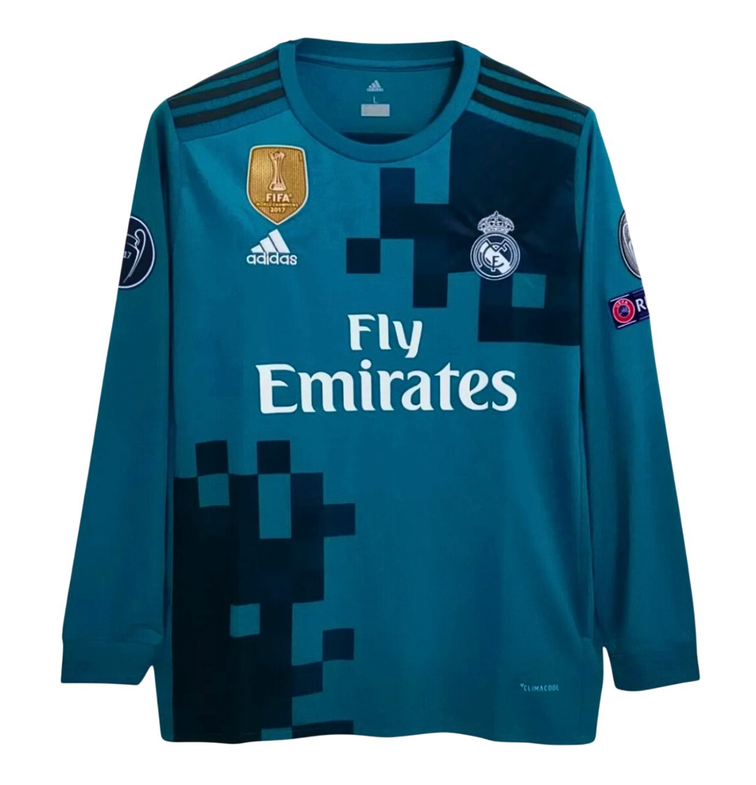 Camiseta Retro Real Madrid 17/18 3ª Equipación manga larga - NewNow