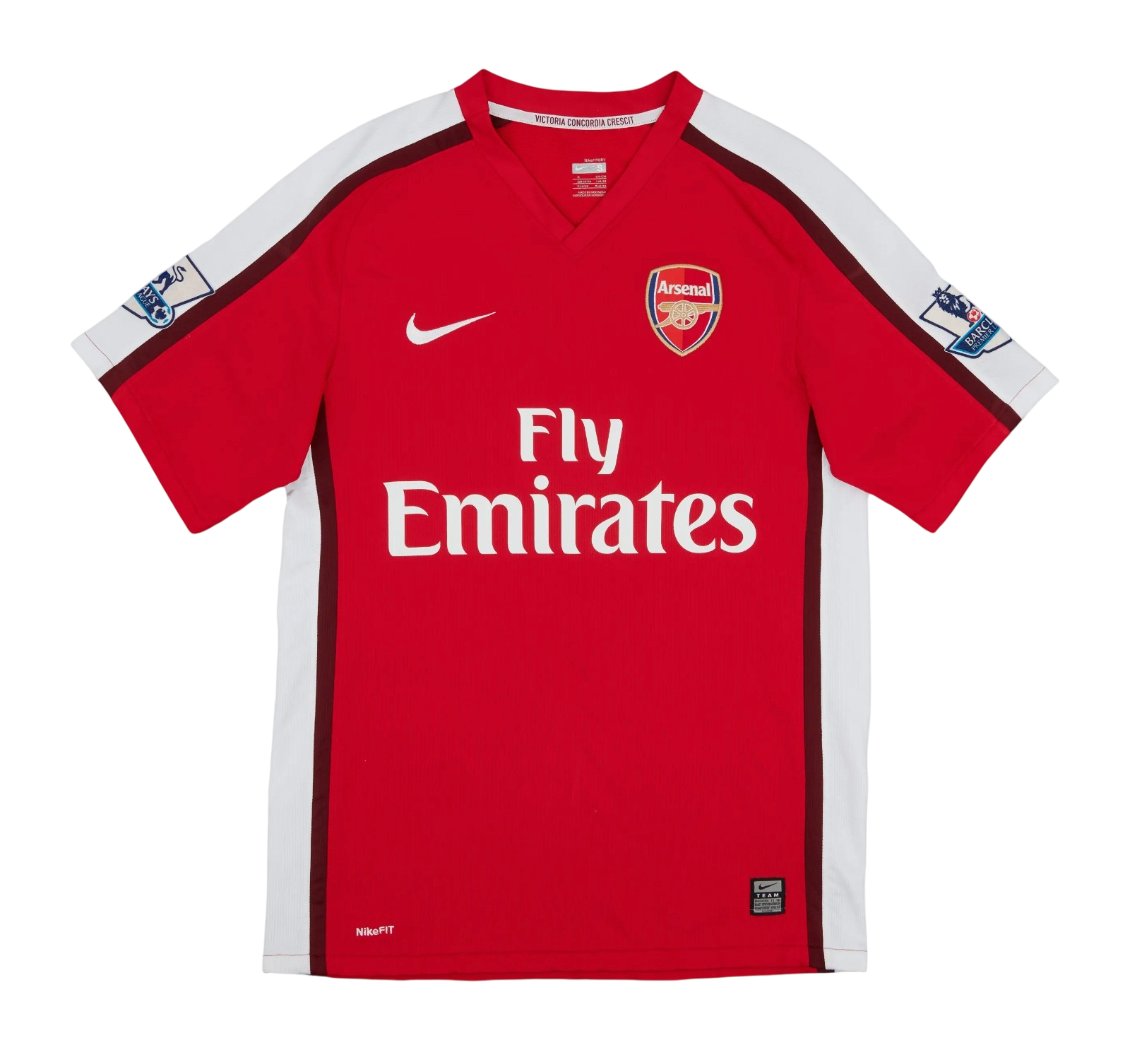 Camiseta Retro Arsenal 08/10 1ª equipación - NewNow