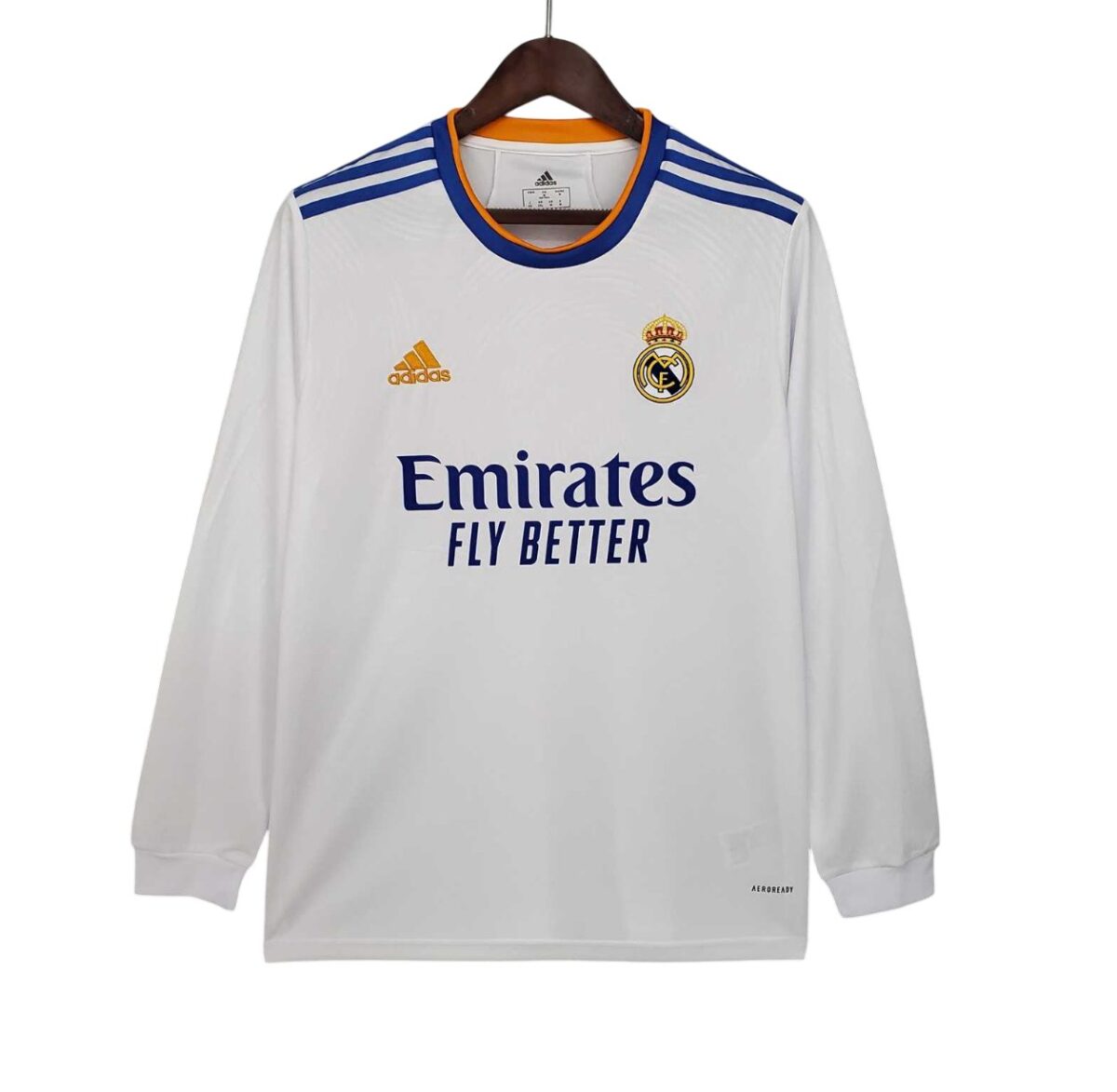 Camiseta Retro Real Madrid 21/22 1ª Equipación manga larga - NewNow