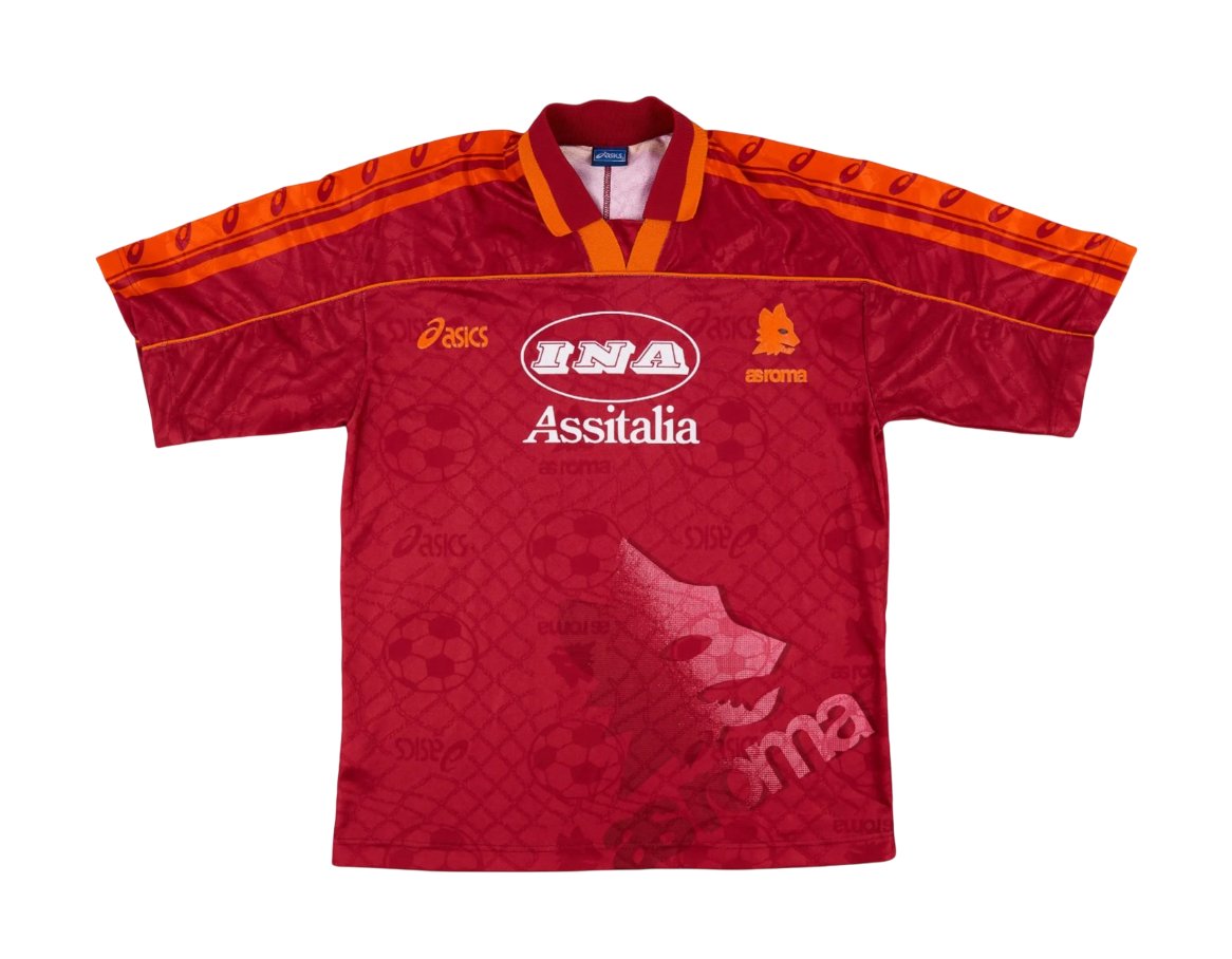 Camiseta retro AS Roma 95/96 1ª equipación - NewNow
