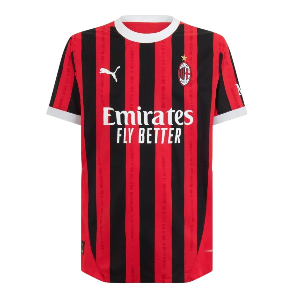 Camiseta AC Milan 24/25 1ª equipación talla niño - NewNow