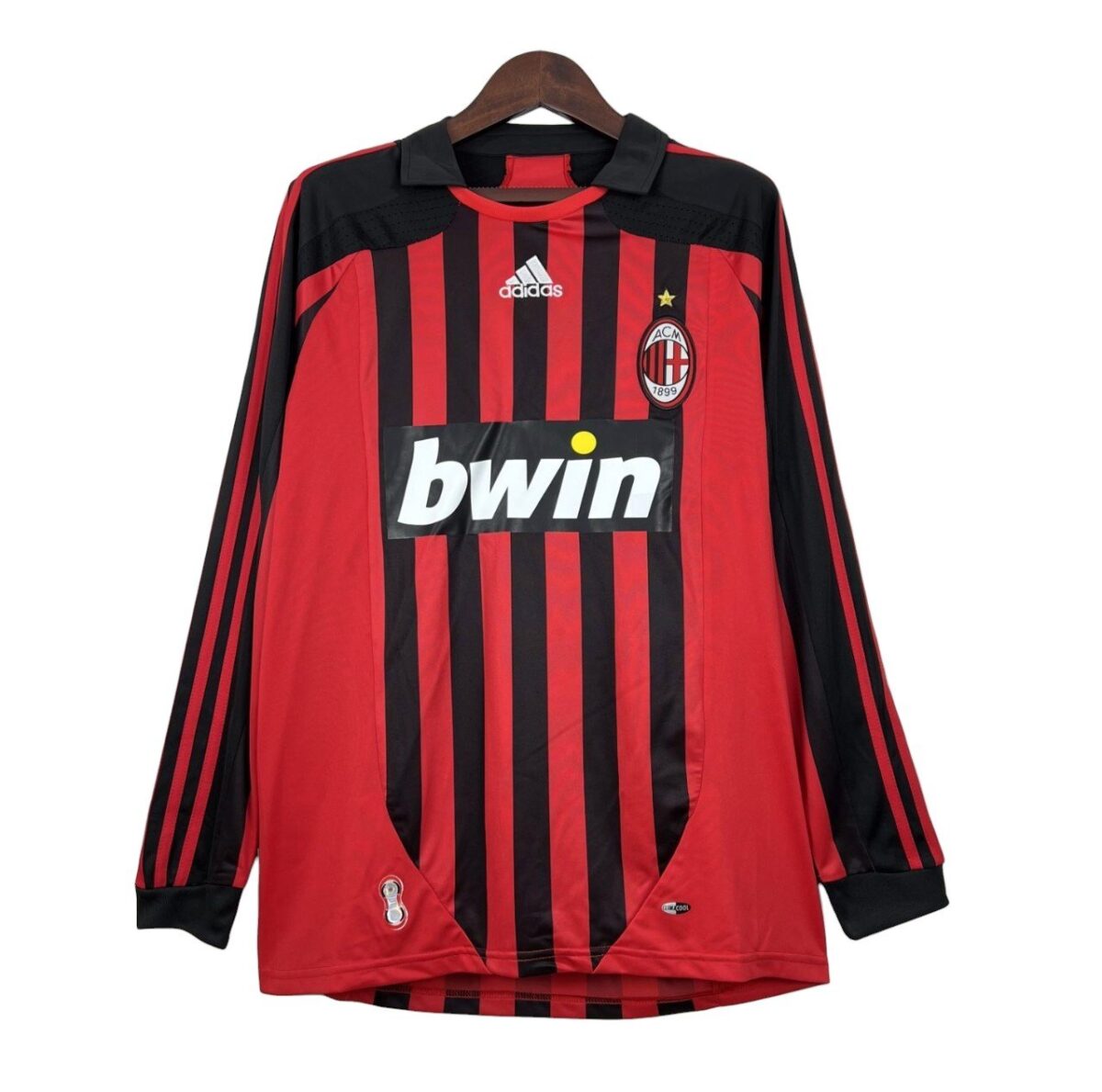Camiseta retro AC Milan 07/08 1ª equipación manga larga - NewNow