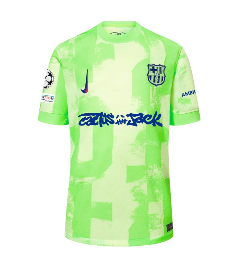 Camiseta FC Barcelona 24/25 3ª equipación x Travis Scott (Diseño no oficial) - NewNow