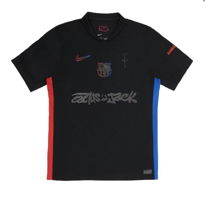 Camiseta FC Barcelona 24/25 2ª equipación x Travis Scott - NewNow