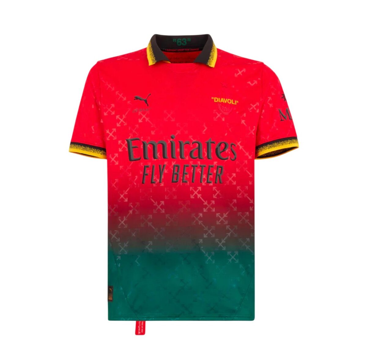 Camiseta AC Milan 24/25 x Off-White - NewNow