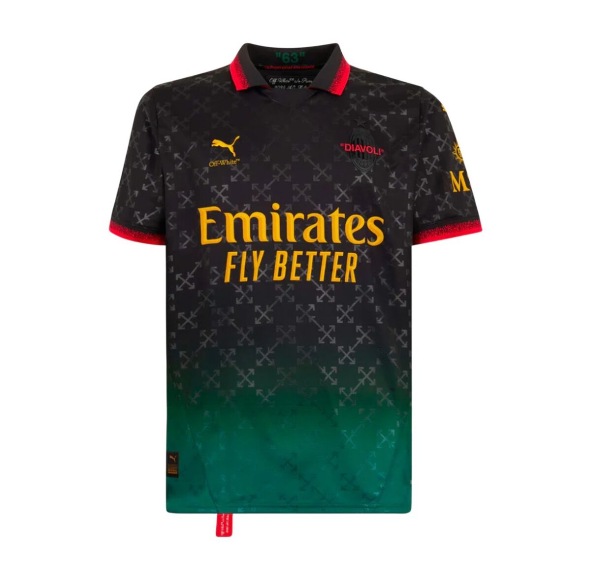 Camiseta AC Milan 24/25 x Off-White - NewNow