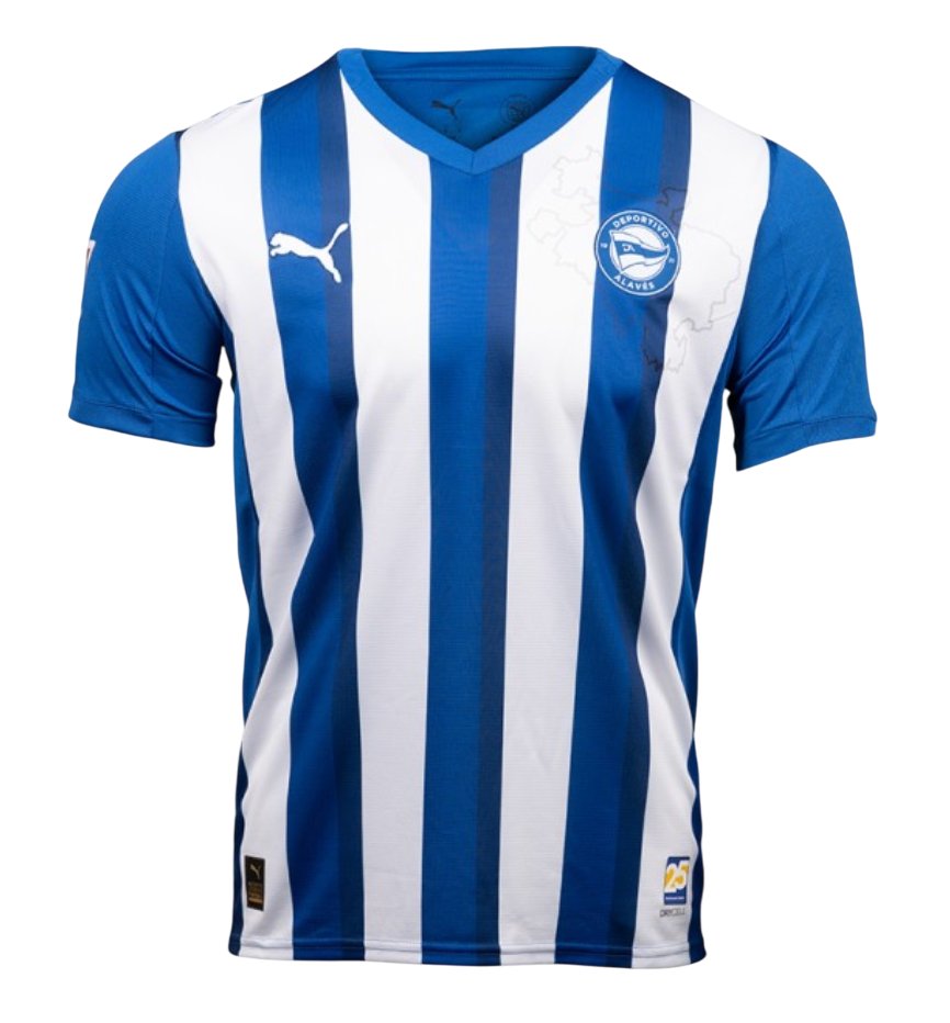 Camiseta Alavés 25/26 1ª equipación sin sponsor - NewNow