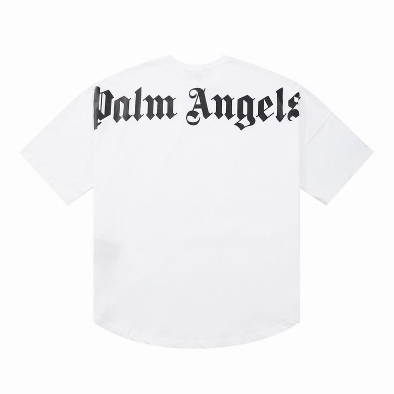Camiseta Palm Angels Blanca y Negra - NewNow