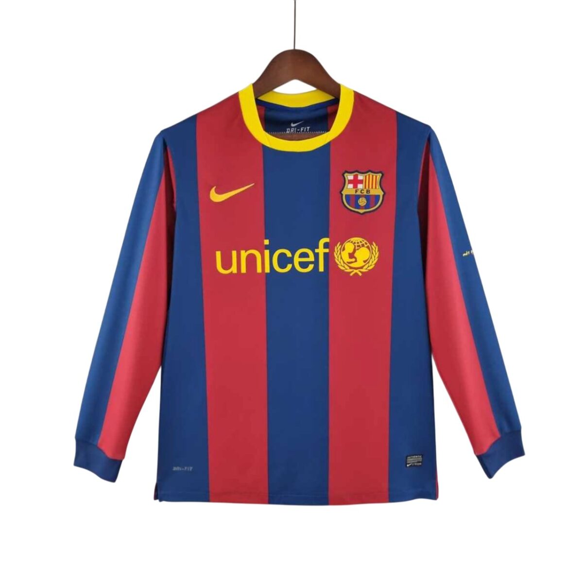 Camiseta retro FC Barcelona 10/11 1ª equipación manga larga - NewNow