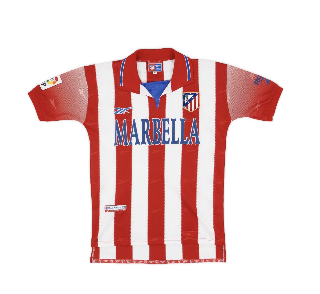 Camiseta Retro Atlético de Madrid 98/99 1ª equipación - NewNow