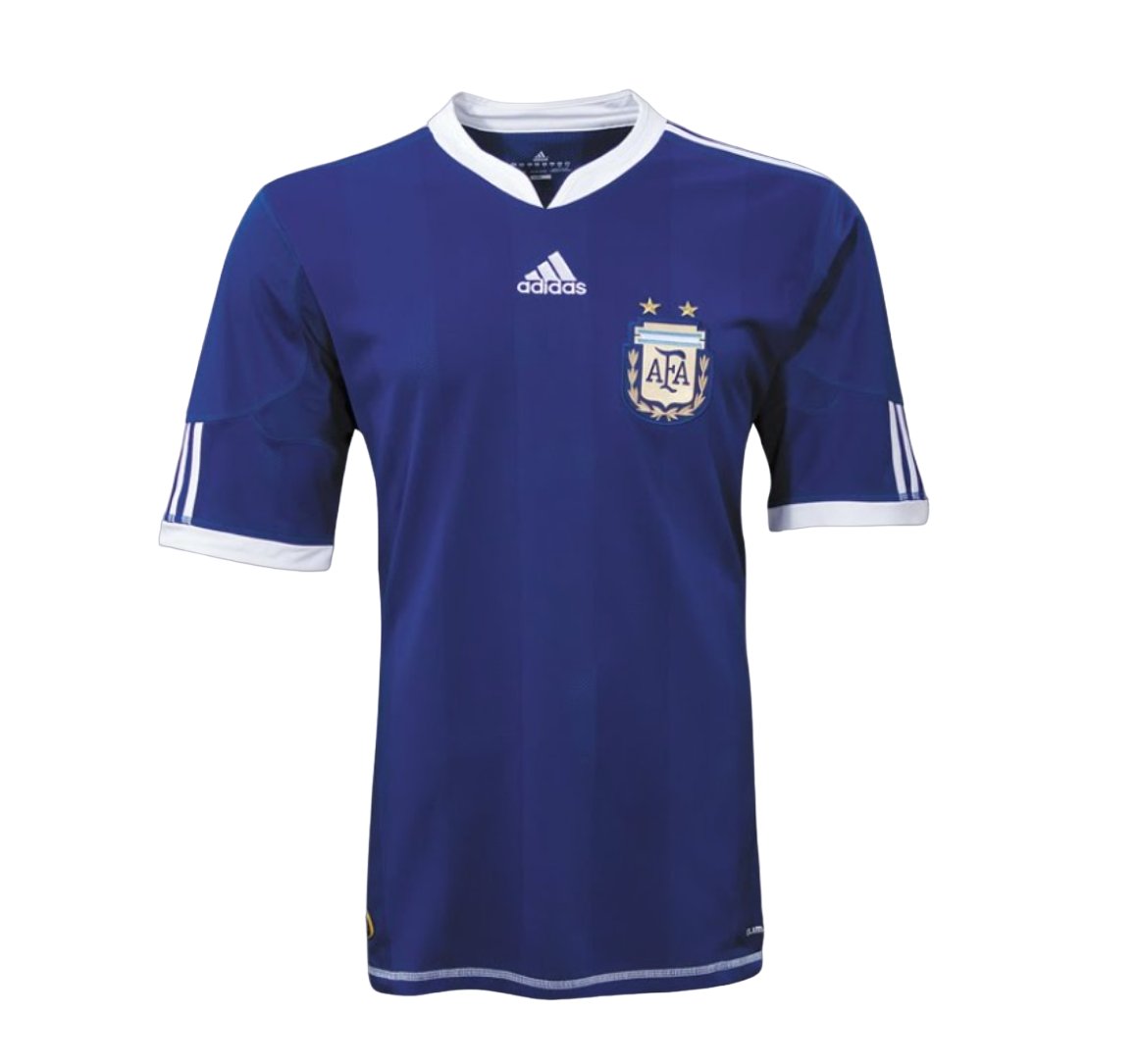 Camiseta Retro Argentina 2010 2ª equipación - NewNow