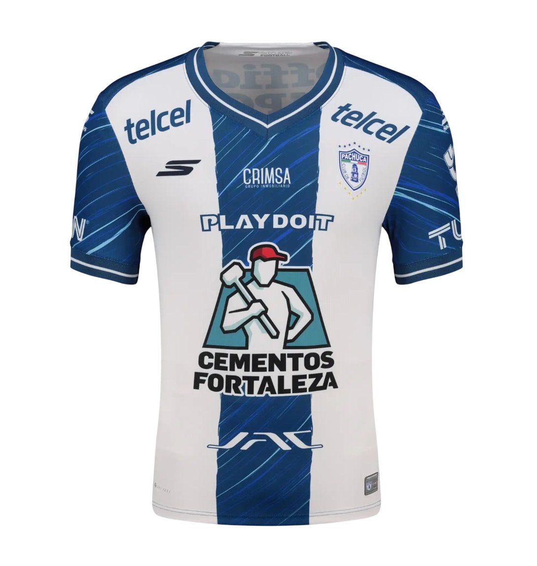 Camiseta Pachuca 25/26 talla niño 1ª equipación - NewNow