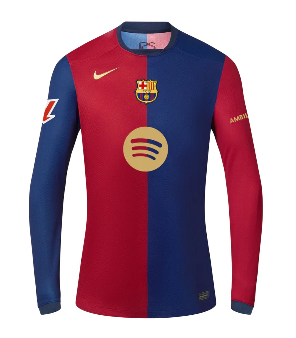 Camiseta FC Barcelona 24/25 1ª equipación manga larga edición partido - NewNow