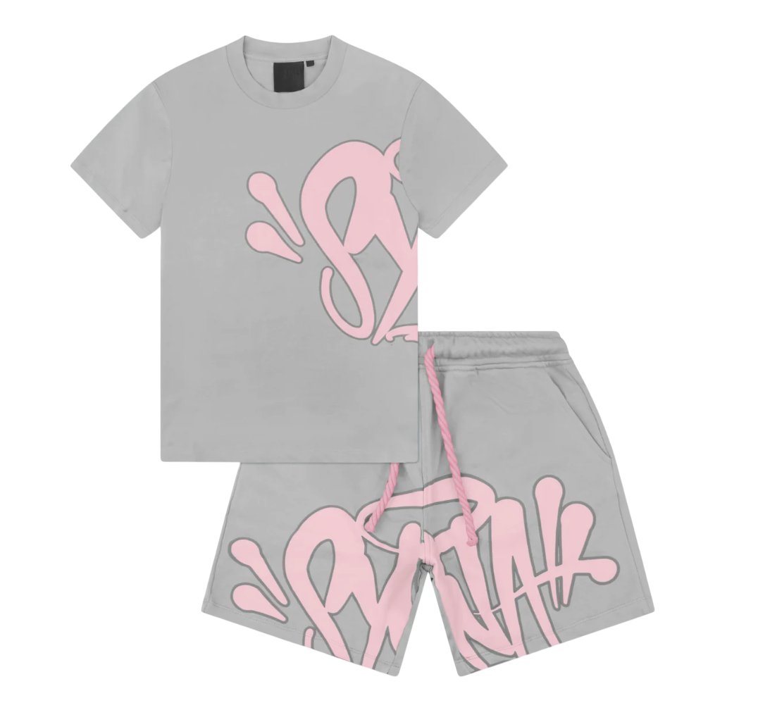 Syna World Twinset Gris y Rosa - NewNow