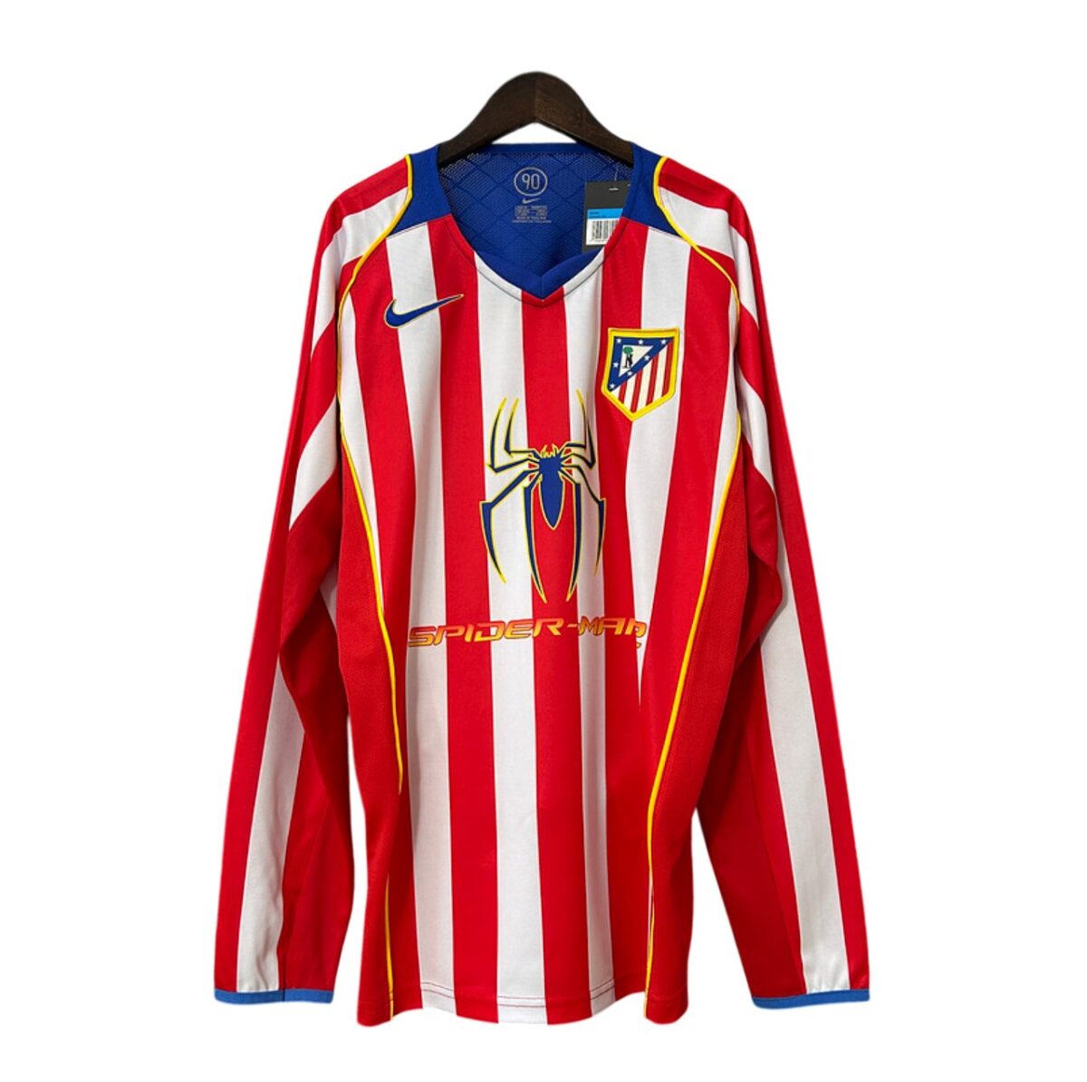 Camiseta retro Atlético de Madrid 04/05 SPIDERMAN (Manga larga) - NewNow