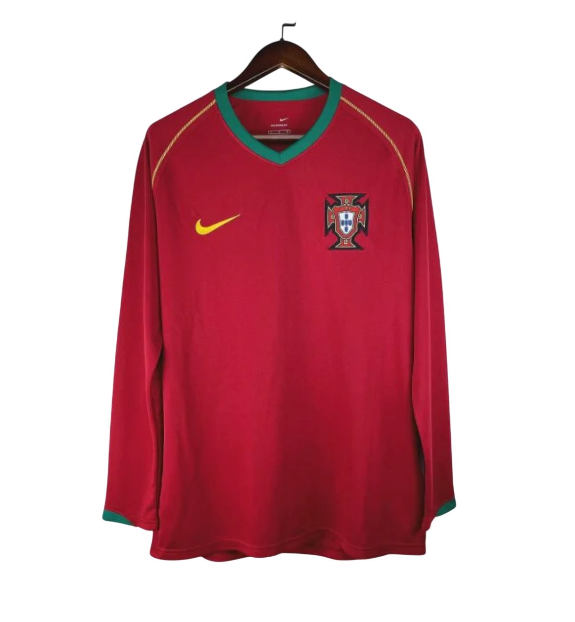 Camiseta Retro Portugal 2006 Manga larga - NewNow