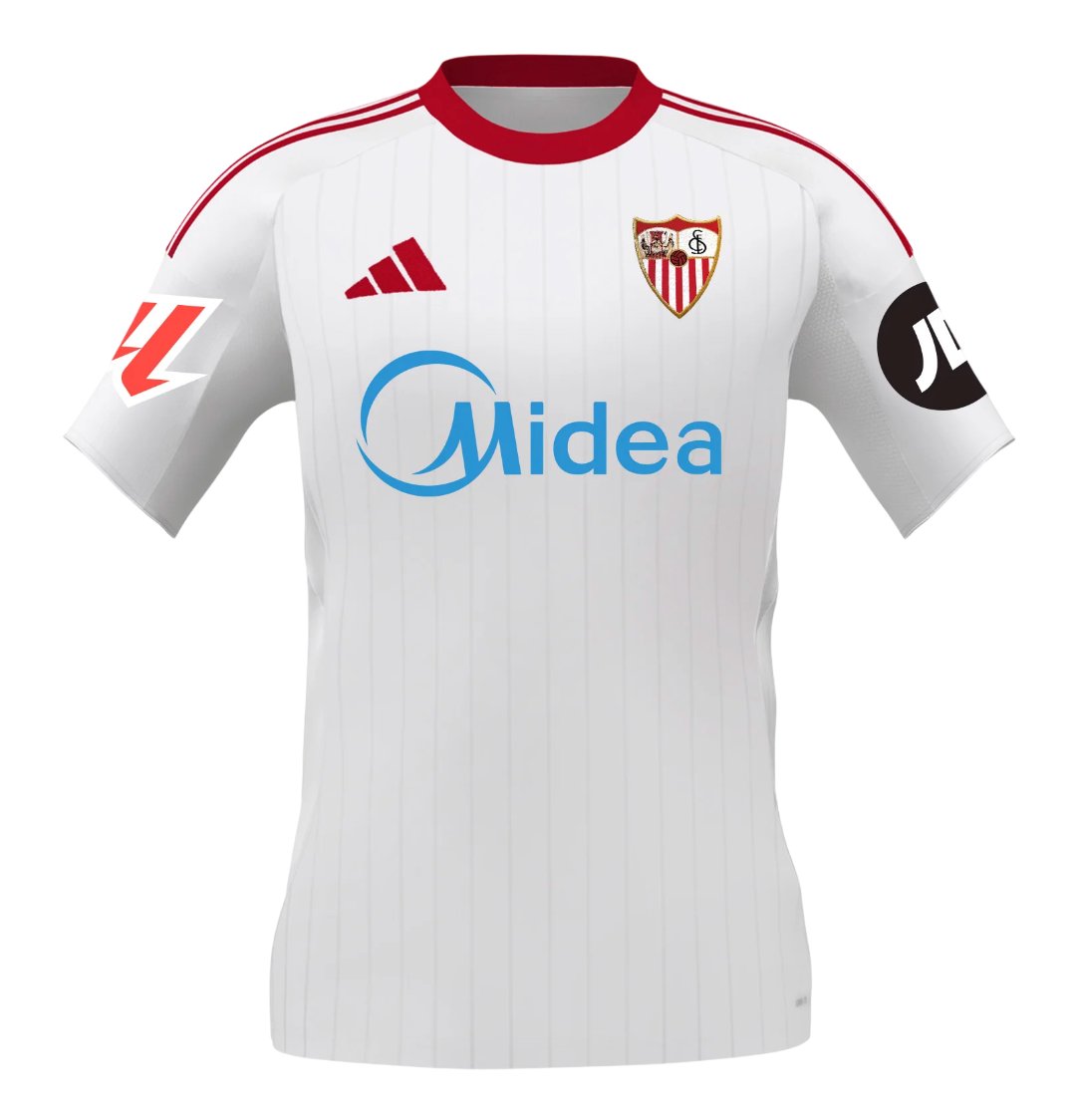 Camiseta Sevilla FC 25/26 talla niño 1ª equipación - NewNow