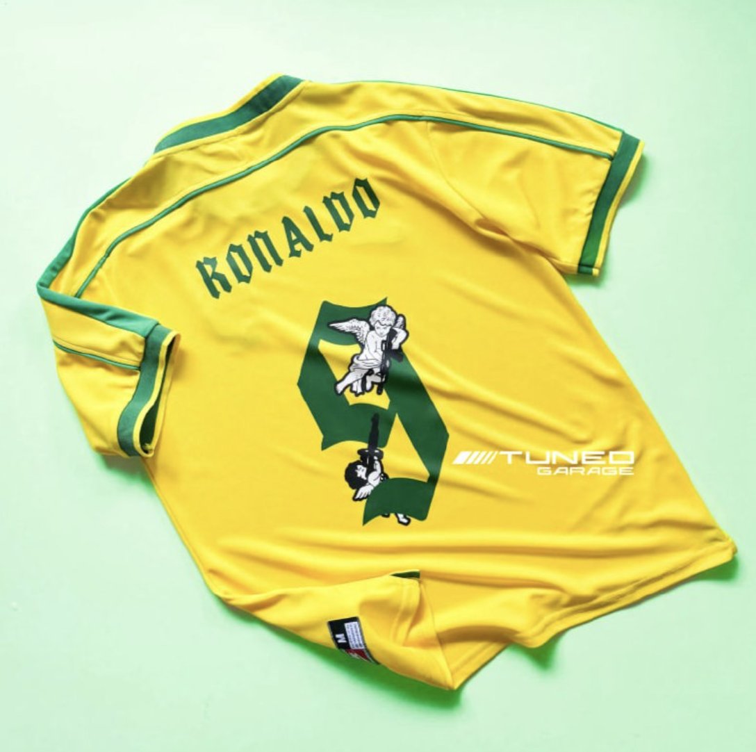 Camiseta Retro Brasil dorsales especiales - NewNow