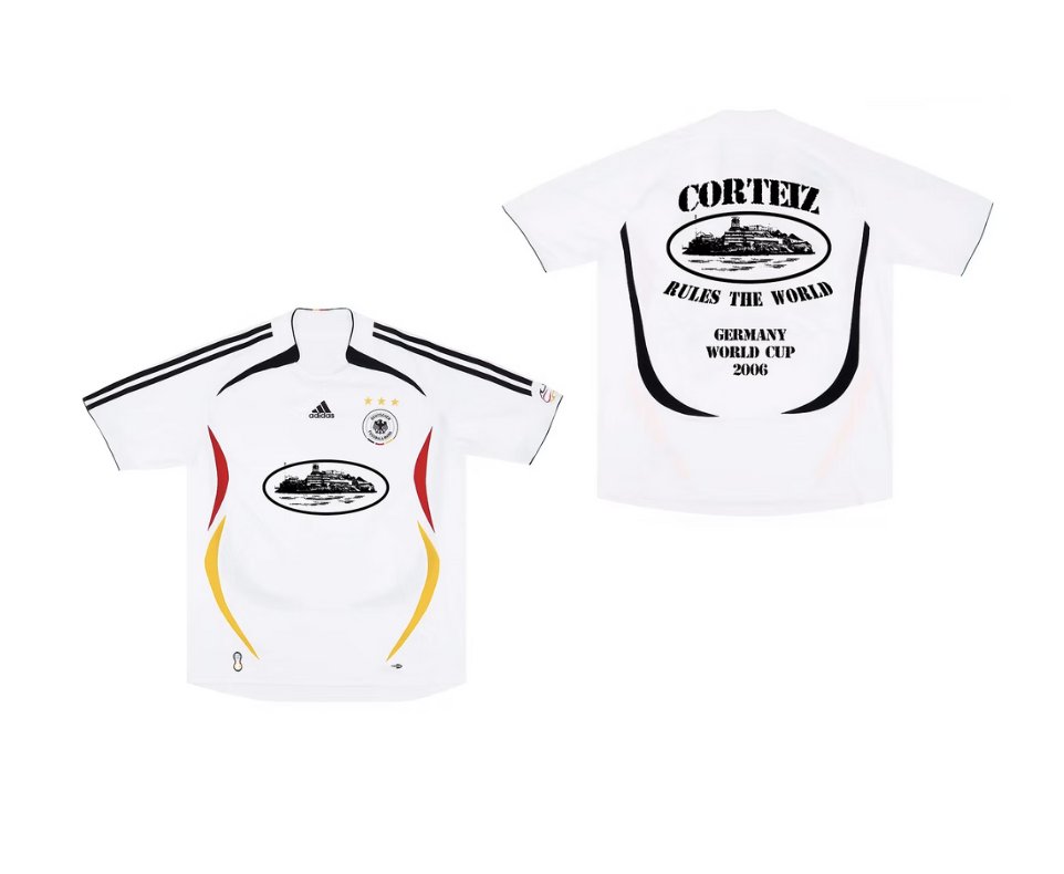 Camiseta Edición Especial Retro Alemania x Corteiz - NewNow