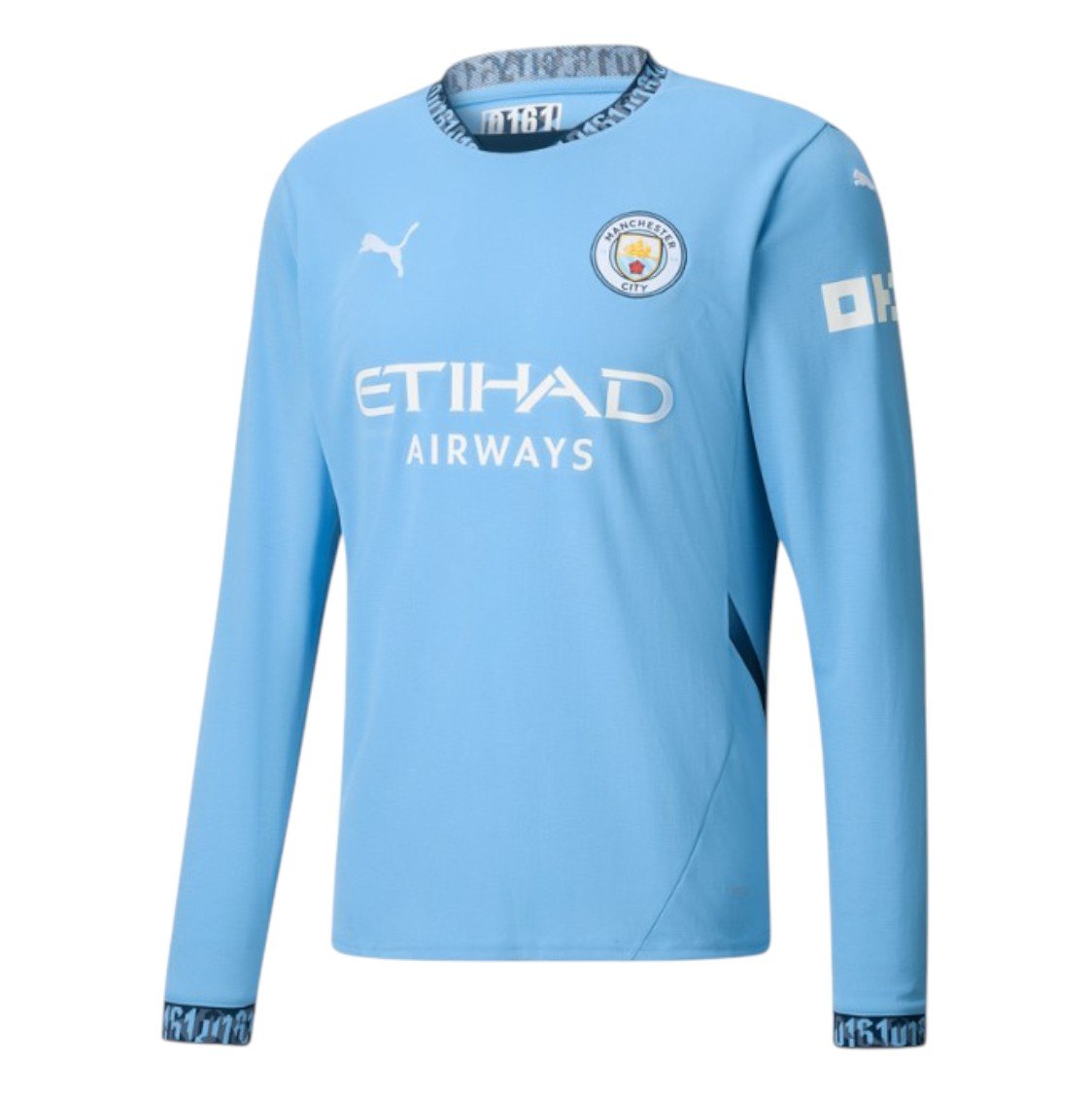 Camiseta Manchester City 24/25 talla niño 1ª equipación manga larga - NewNow