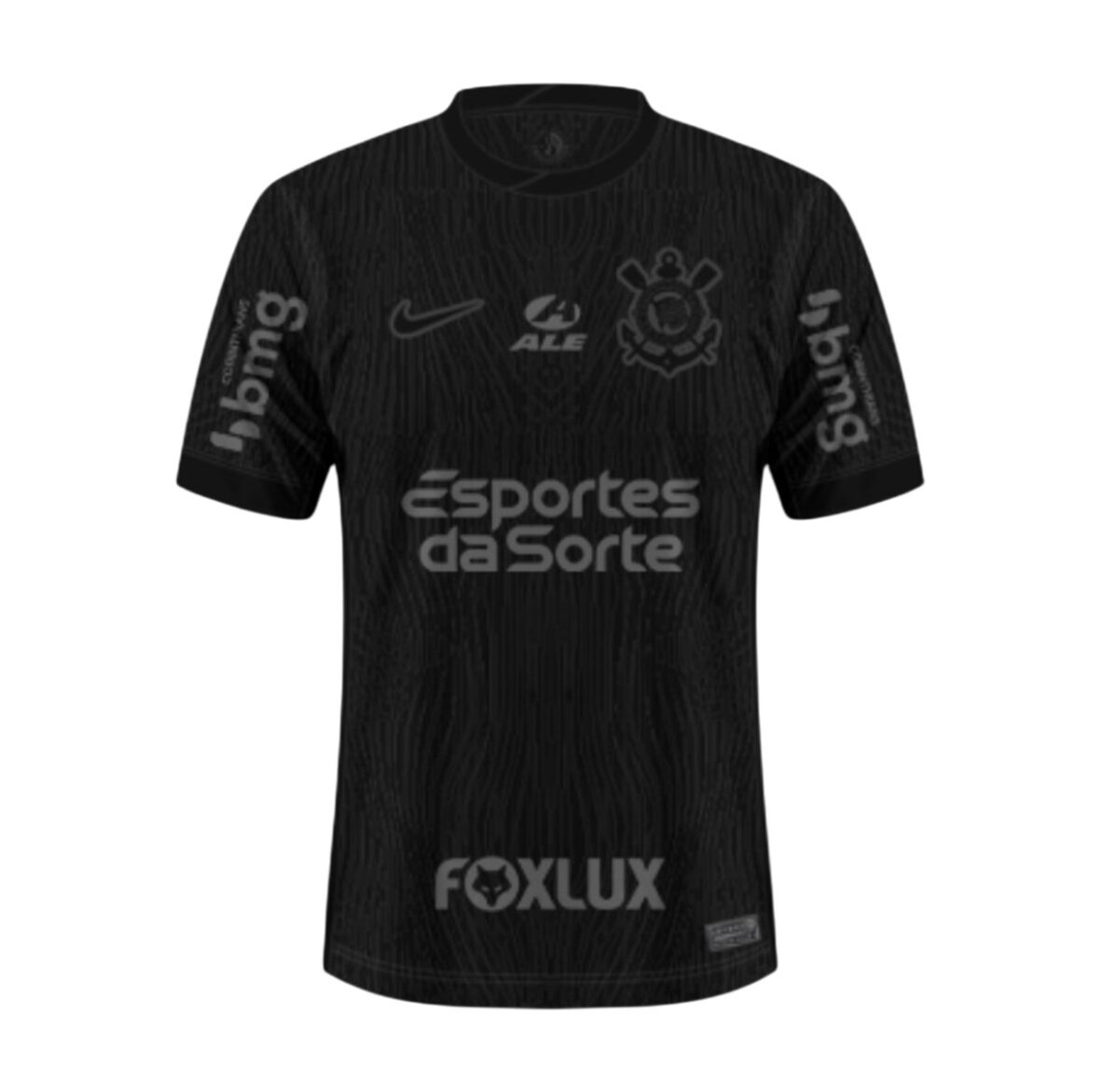 Camiseta Corinthians 24/25 2ª equipación con sponsors - NewNow