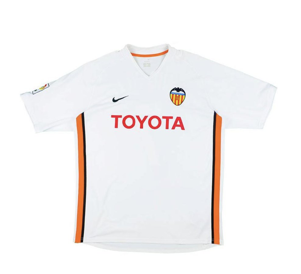 Camiseta retro Valencia 06/07 1ª equipación - NewNow
