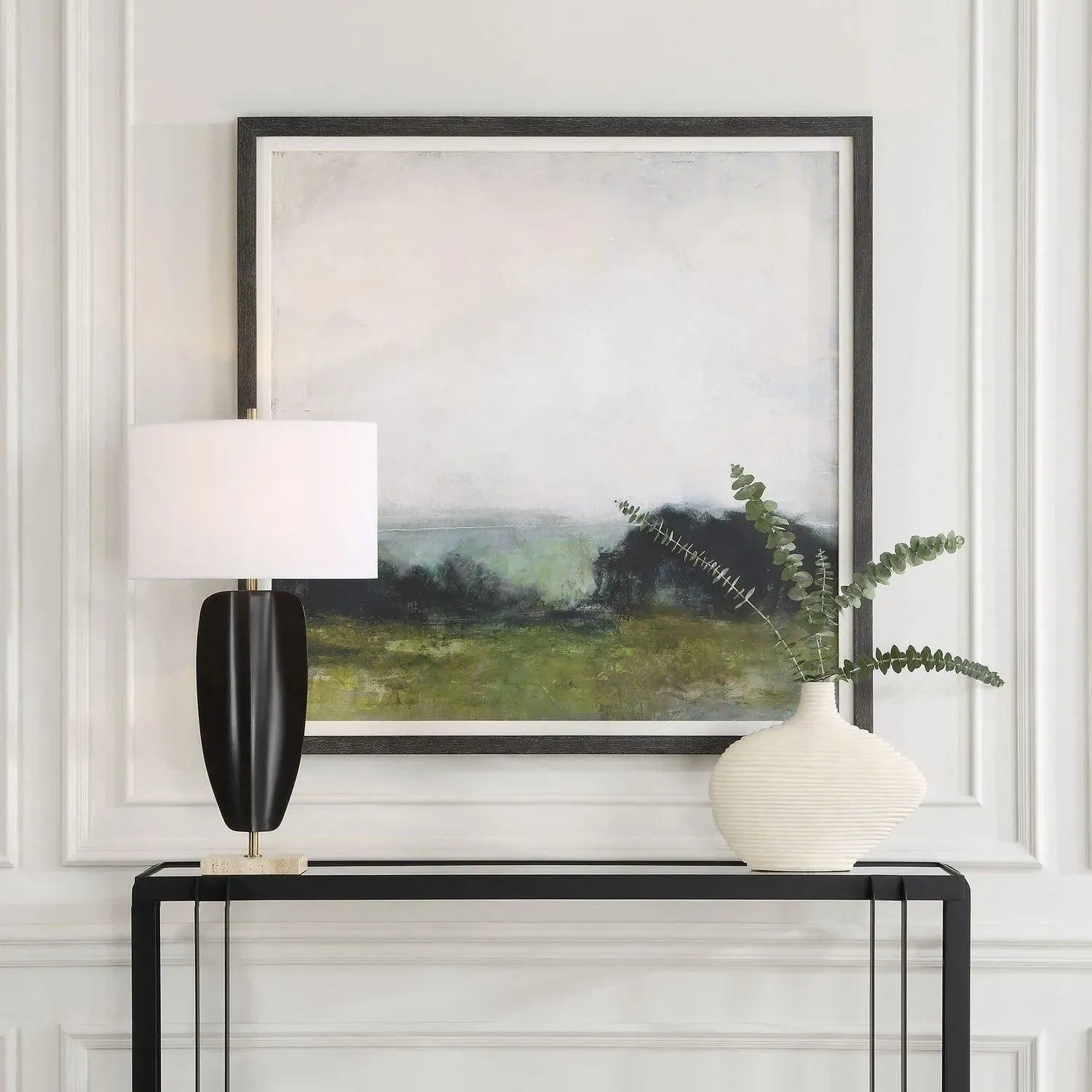 First View Framed Print