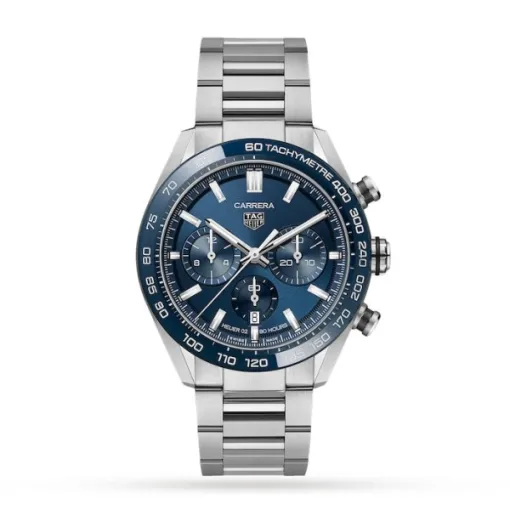 TAG Heuer Carrera Men Automatic Blue Stainless Steel Watch CBN2A1A.BA0643