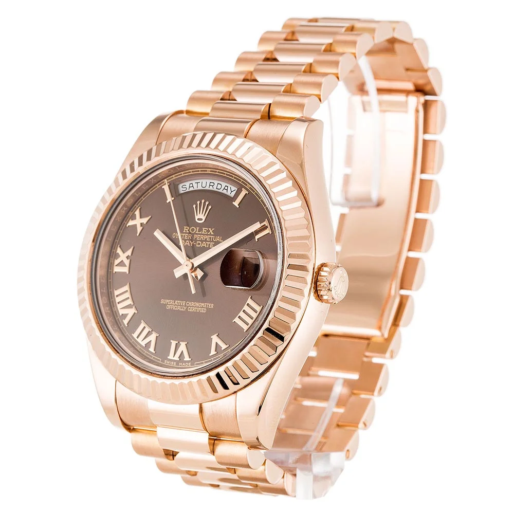 Rolex Day-Date II 40mm Chocolate Dial 218235