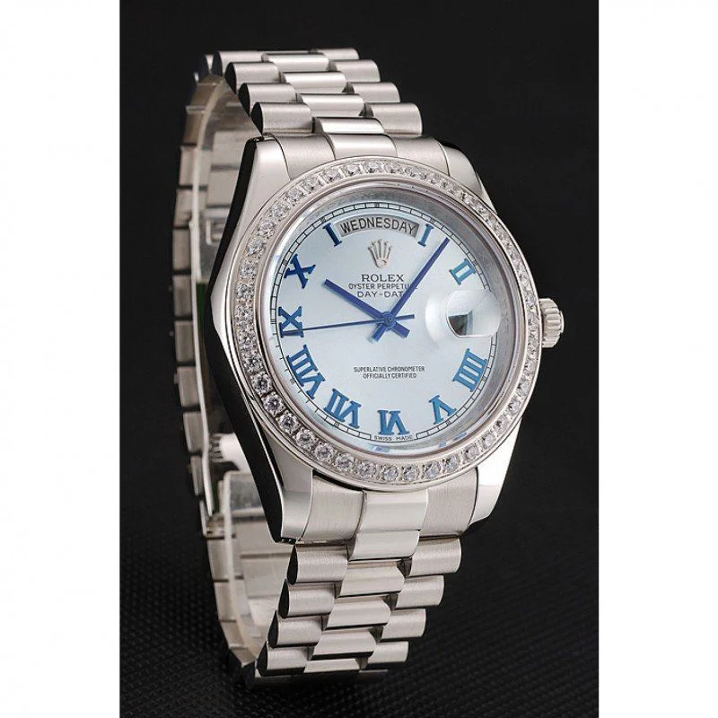 Superclone Rolex Day-Date 40mm Blue Dial 1453962