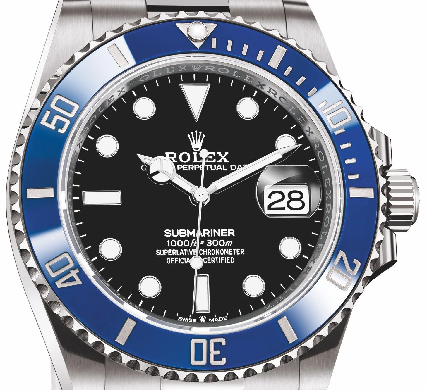 Superclone Rolex Submariner  Cookie Monster  41mm Black Dial 126619LB