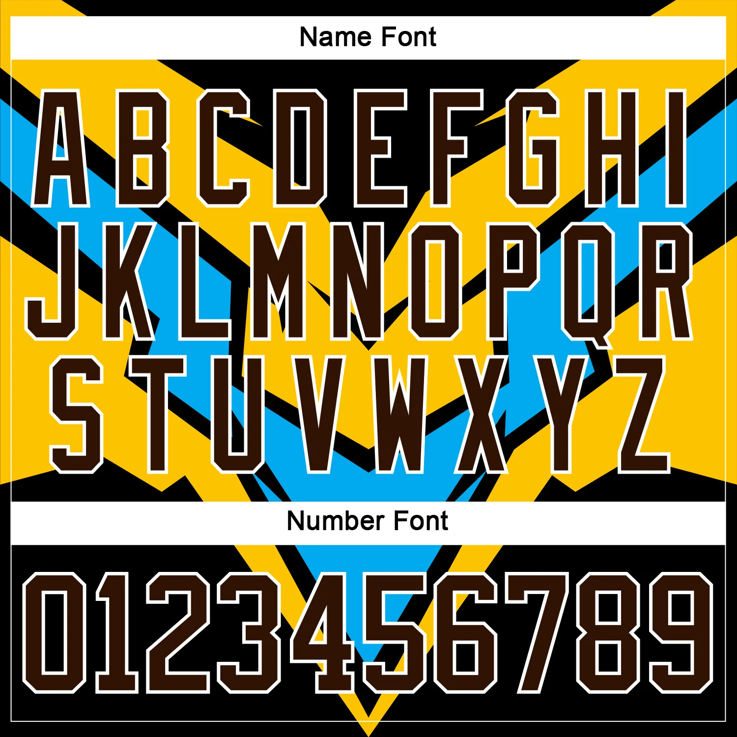 Custom Gold Brown Blue Black-White 3D Pattern Cyber Mecha E-sport Hockey Jersey