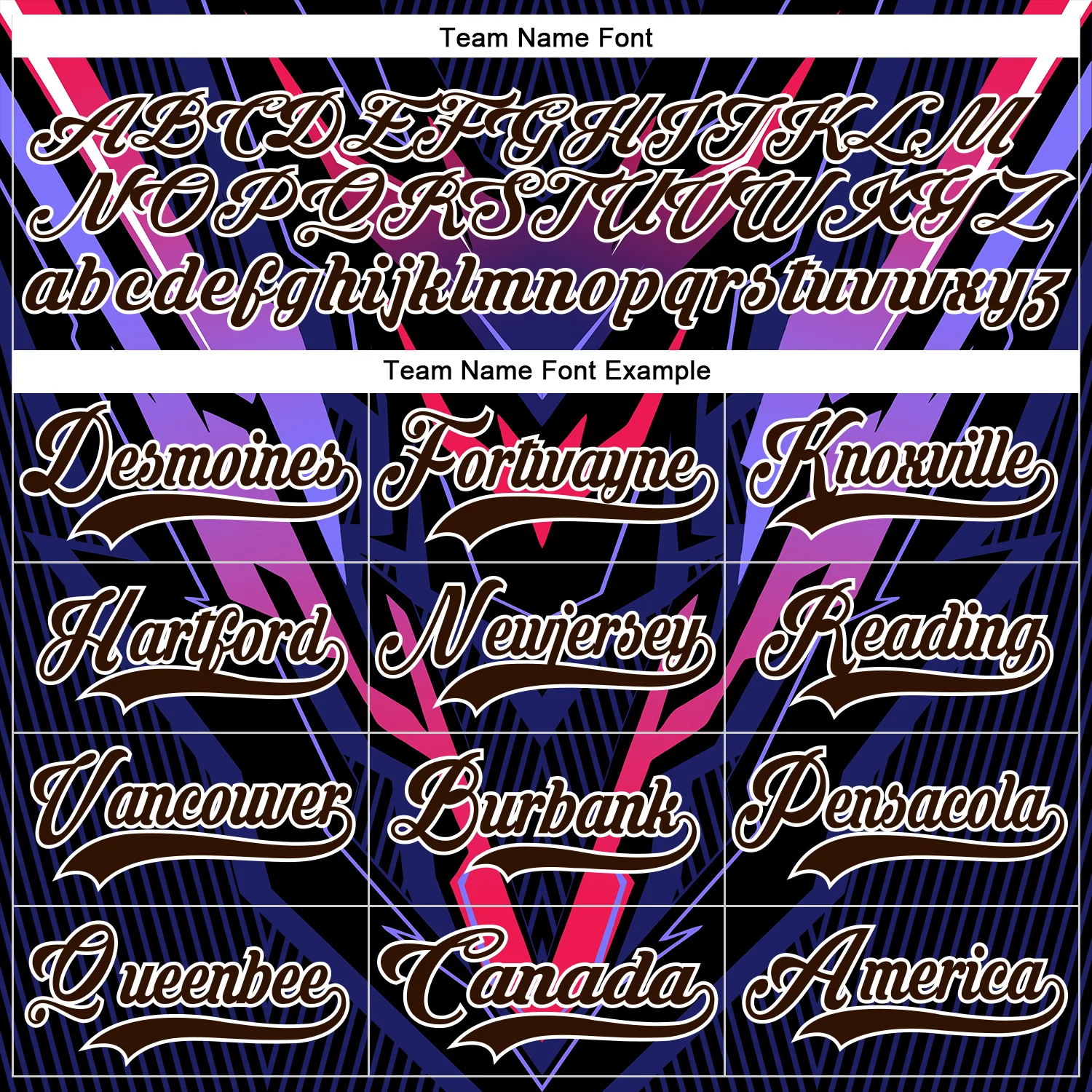 Custom Royal Brown Black Red Purple-White 3D Pattern Cyber Mecha E-sport Hockey Jersey