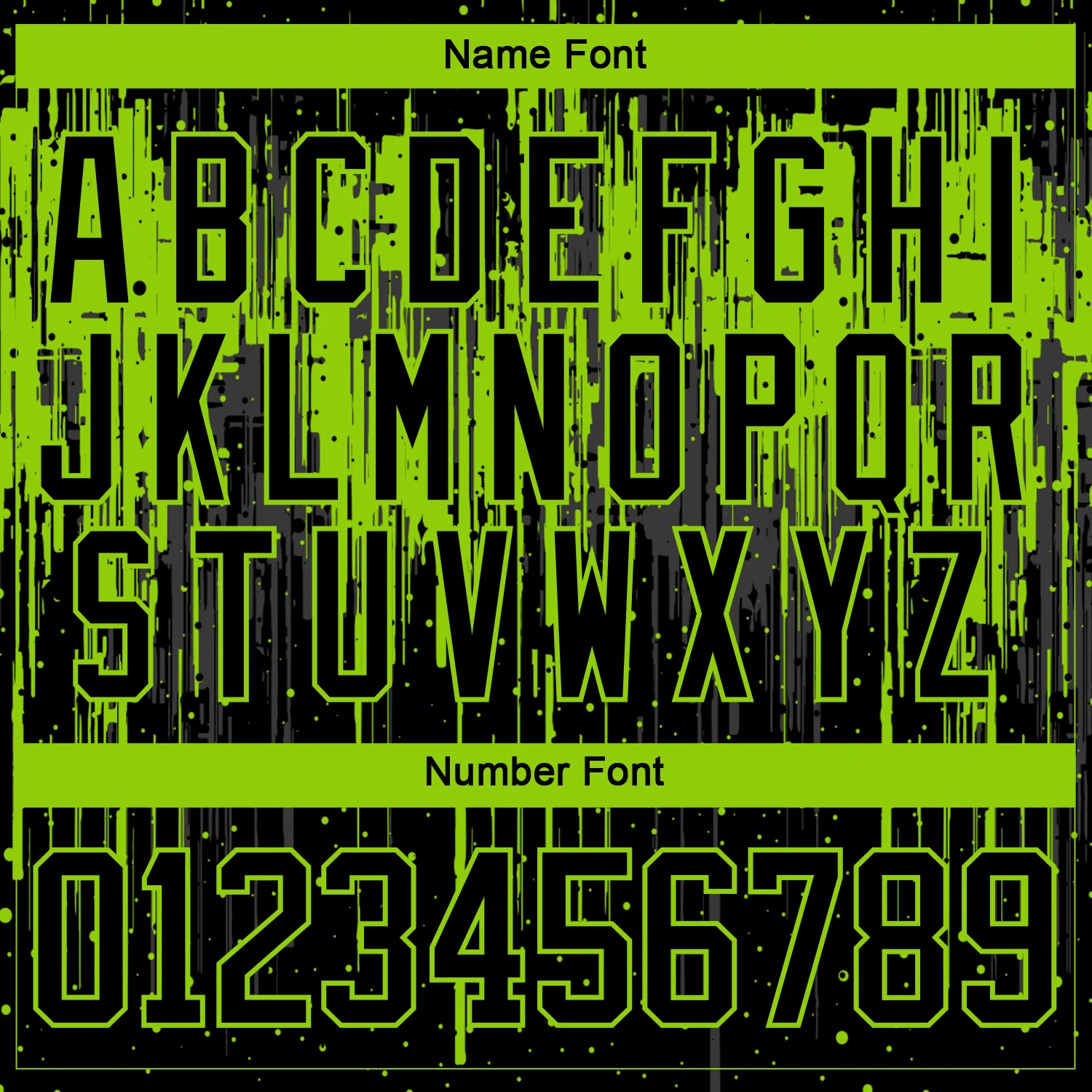 Custom Black Neon Green Steel Gray-White 3D Pattern Dripping Splatter Hockey Lace Neck Jersey