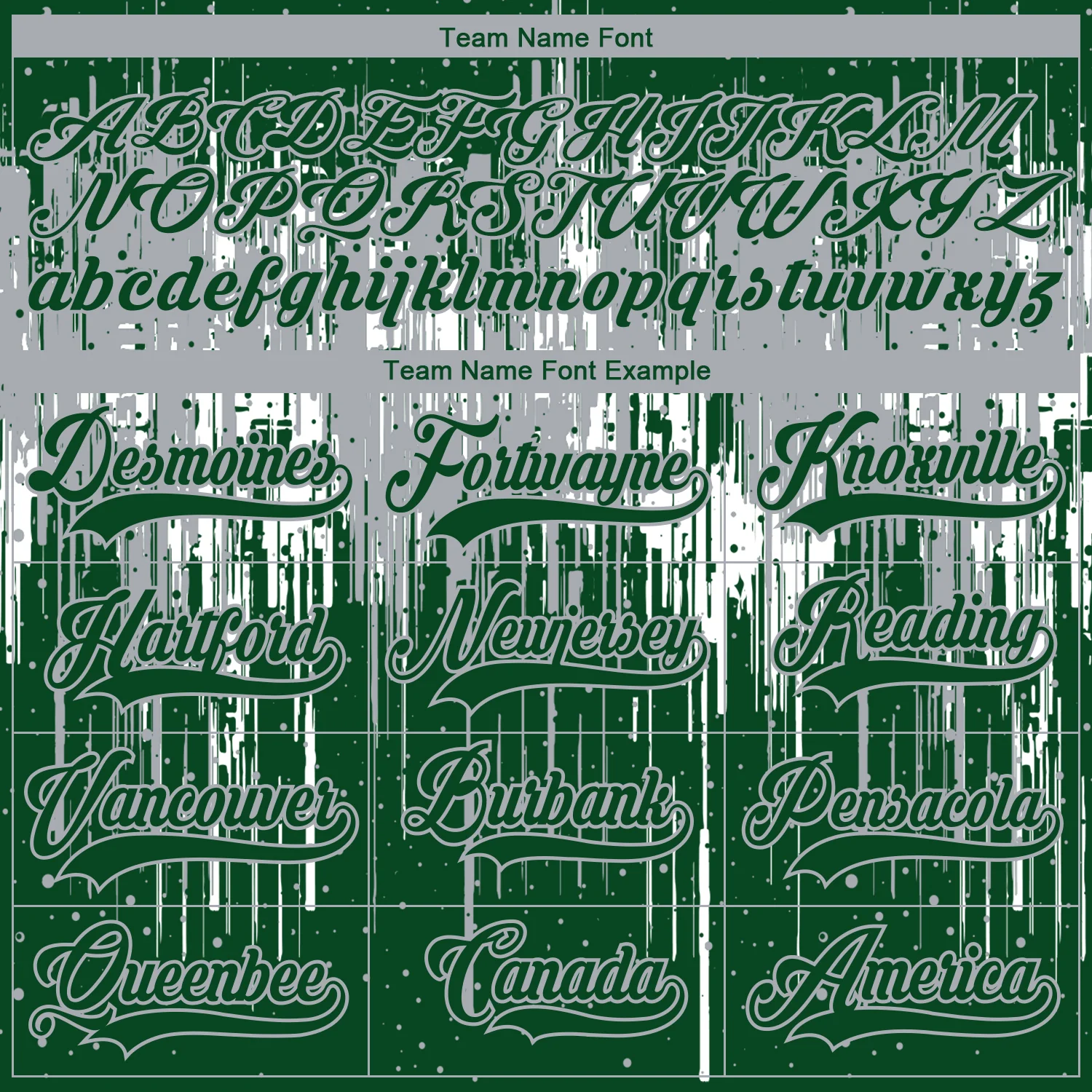 Custom Green Gray-White 3D Pattern Dripping Splatter Hockey Lace Neck Jersey