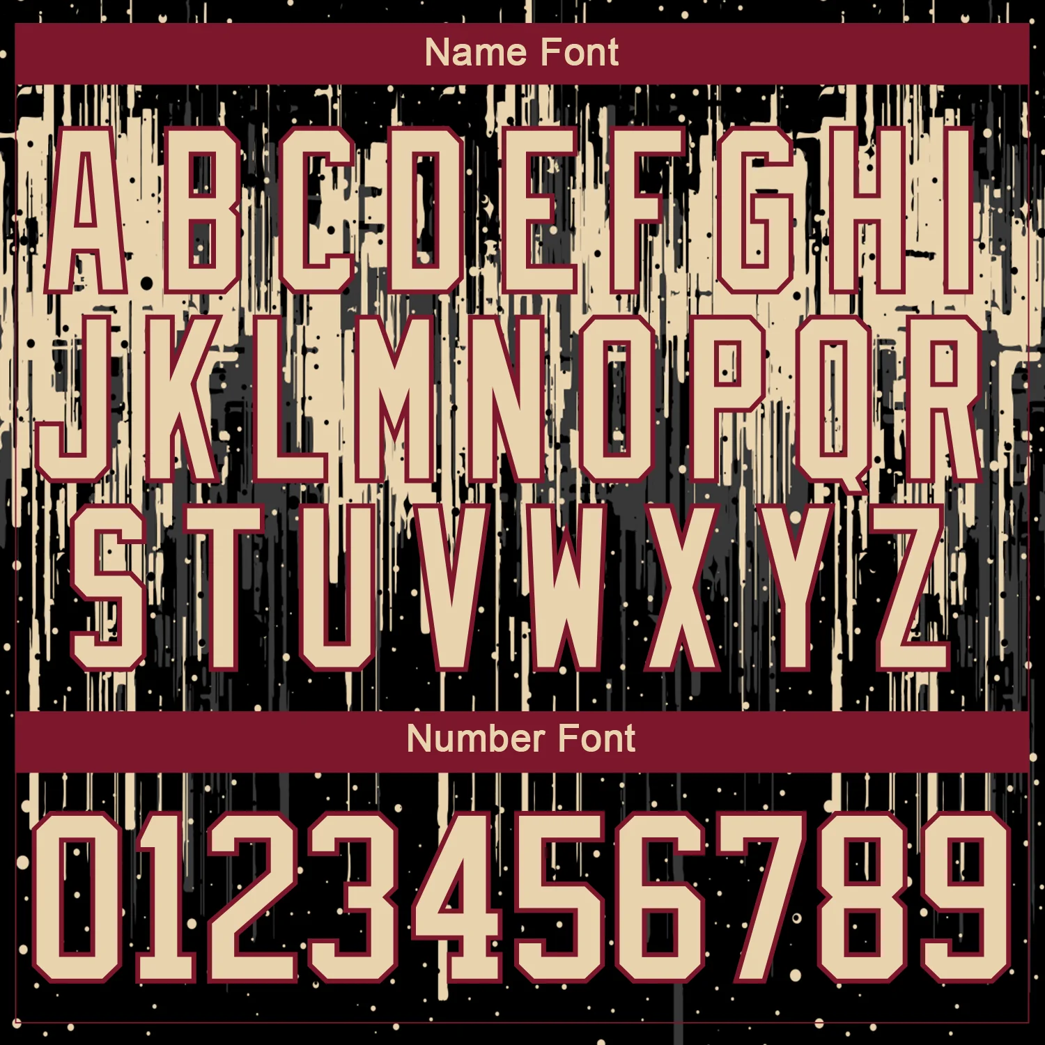 Custom Black City Cream Crimson-Steel Gray 3D Pattern Dripping Splatter Hockey Lace Neck Jersey