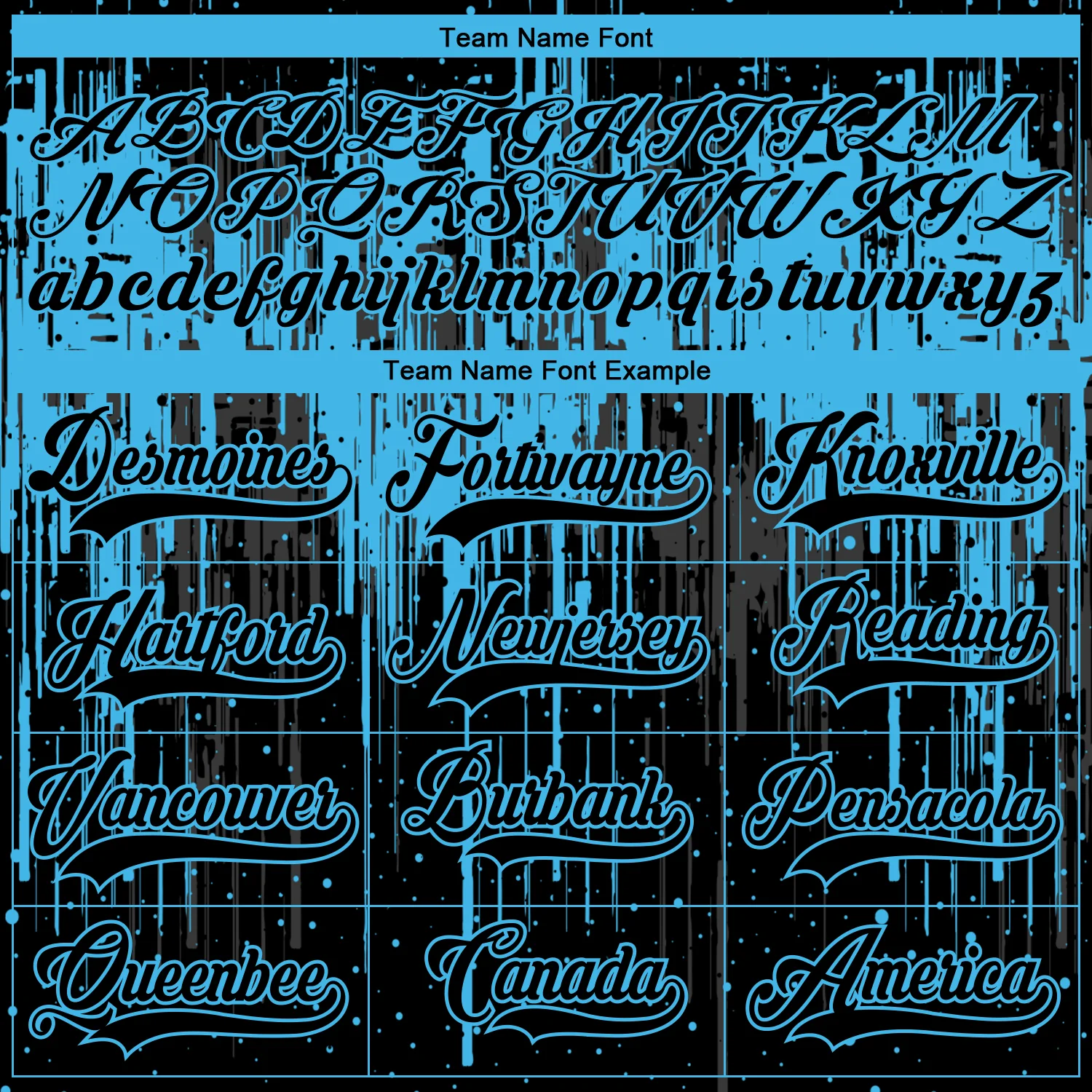 Custom Black Sky Blue Steel Gray-White 3D Pattern Dripping Splatter Hockey Lace Neck Jersey