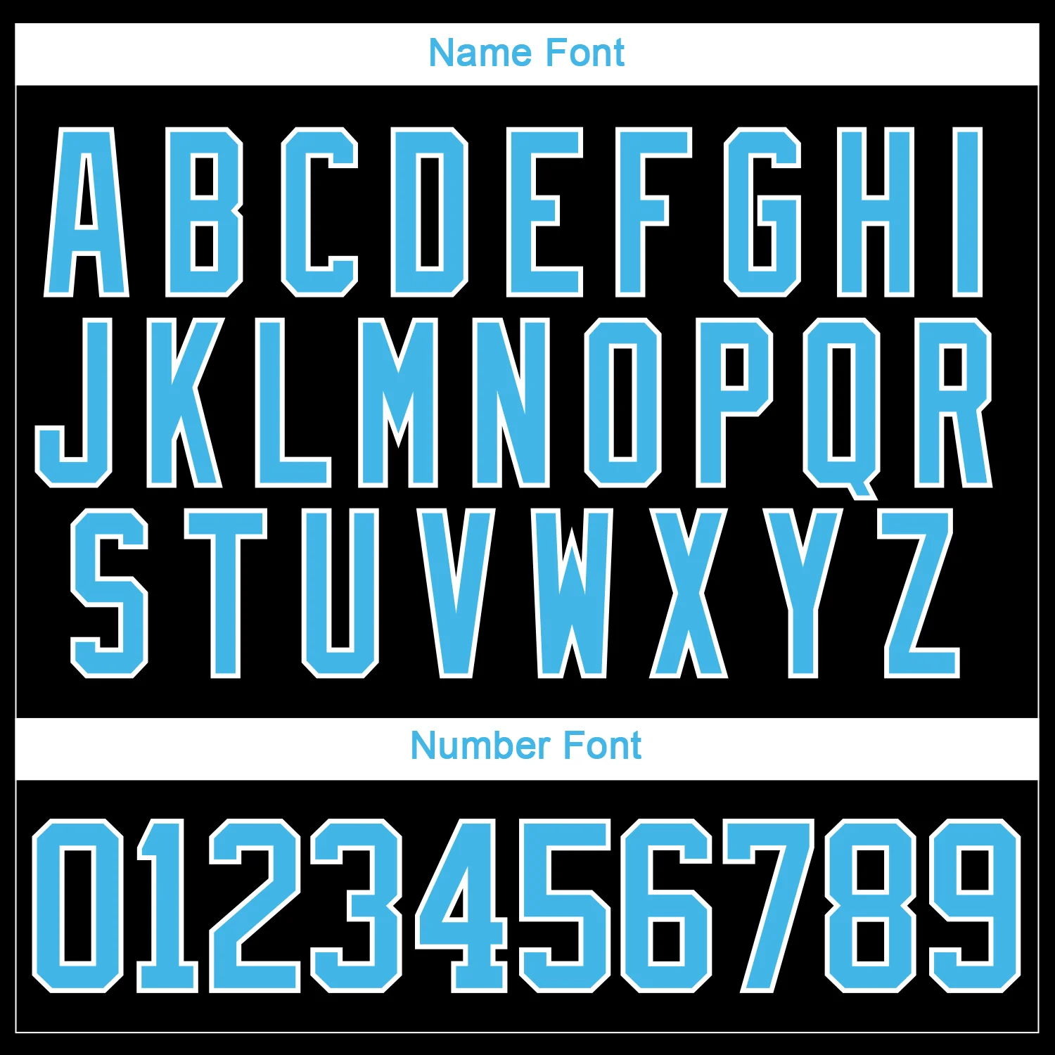 Custom Sky Blue Black-White 3D Pattern Geometric Shape Hockey Lace Neck Jersey