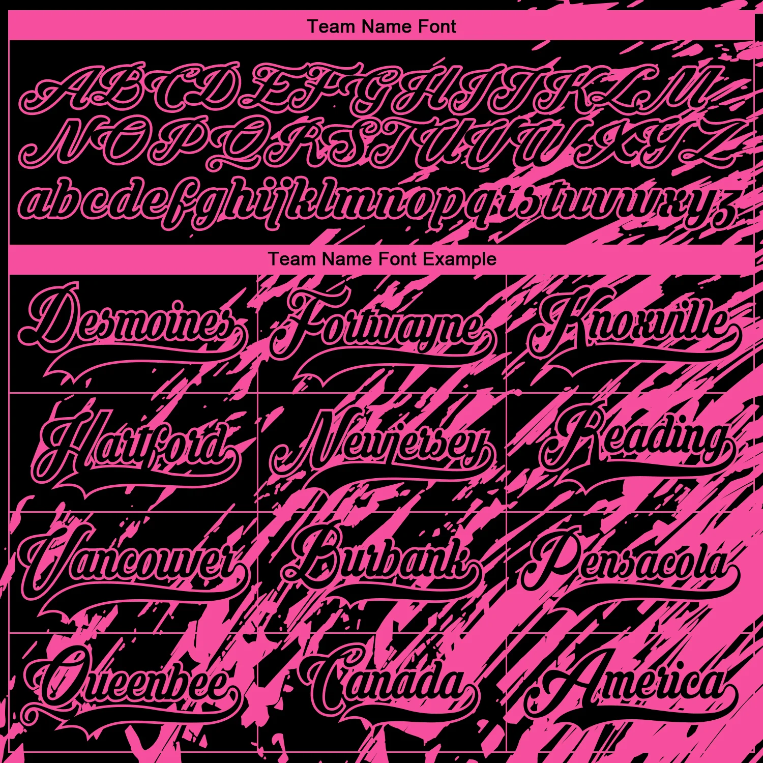 Custom Black Pink-White 3D Splash Art Hockey Lace Neck Jersey