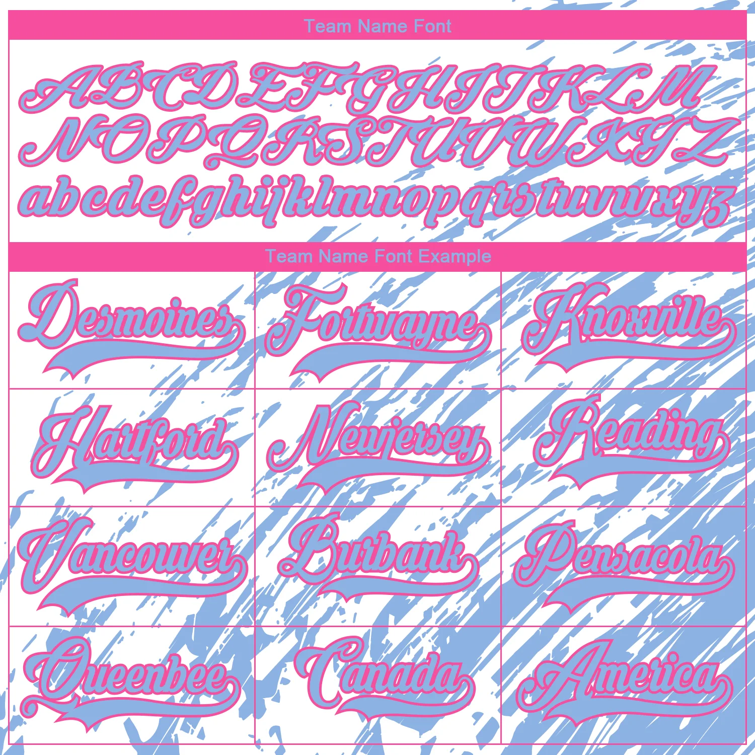 Custom White Light Blue-Pink 3D Splash Art Hockey Lace Neck Jersey