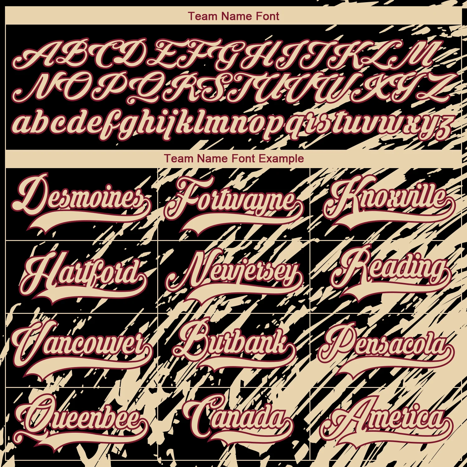 Custom Black City Cream-Crimson 3D Splash Art Hockey Lace Neck Jersey