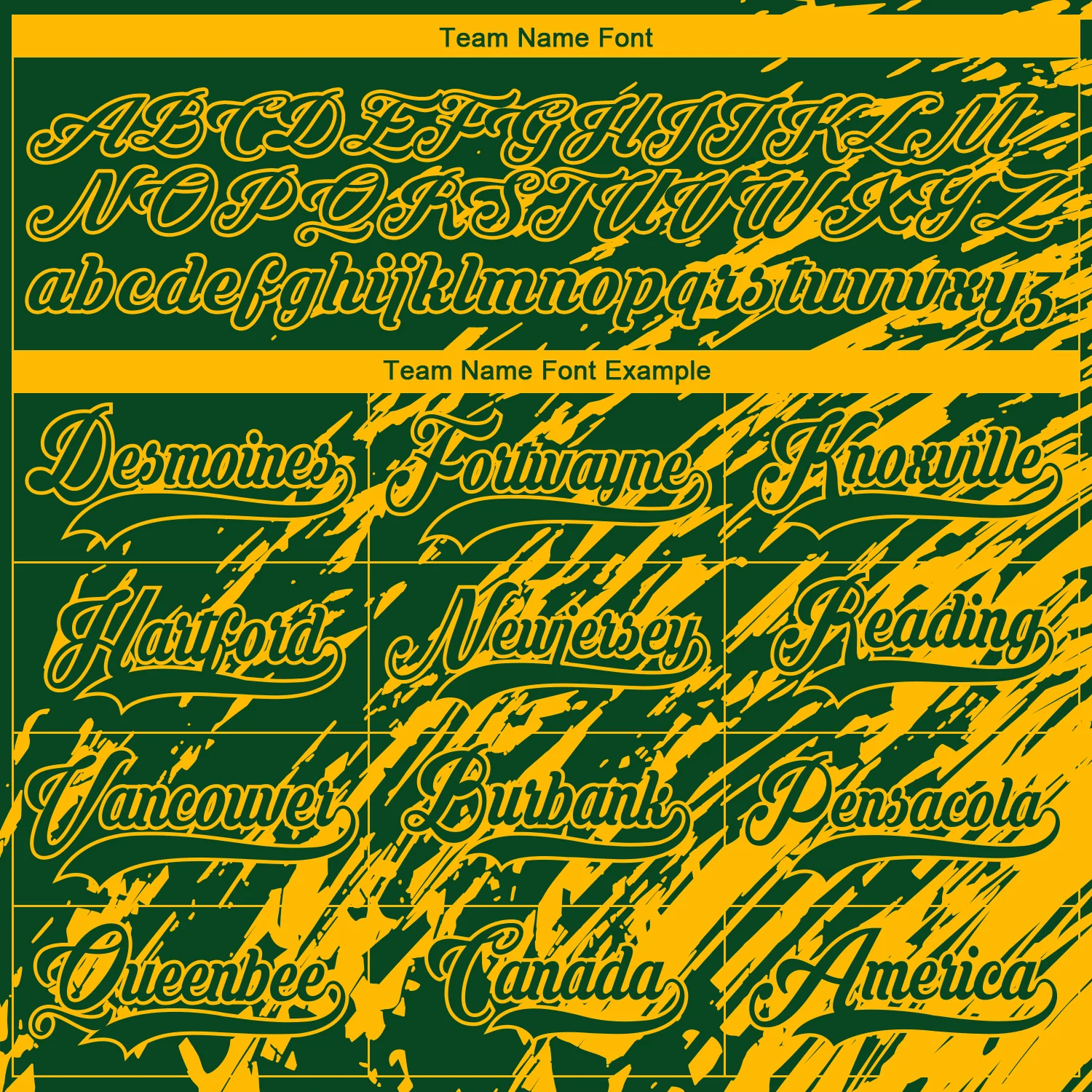 Custom Green Gold-White 3D Splash Art Hockey Lace Neck Jersey