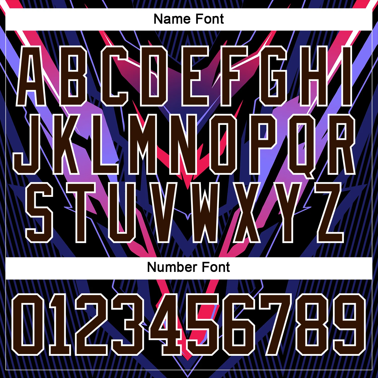 Custom Royal Brown Black Red Purple-White 3D Pattern Cyber Mecha E-sport Hockey Jersey